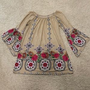 Ladies Top with Bell Sleeve